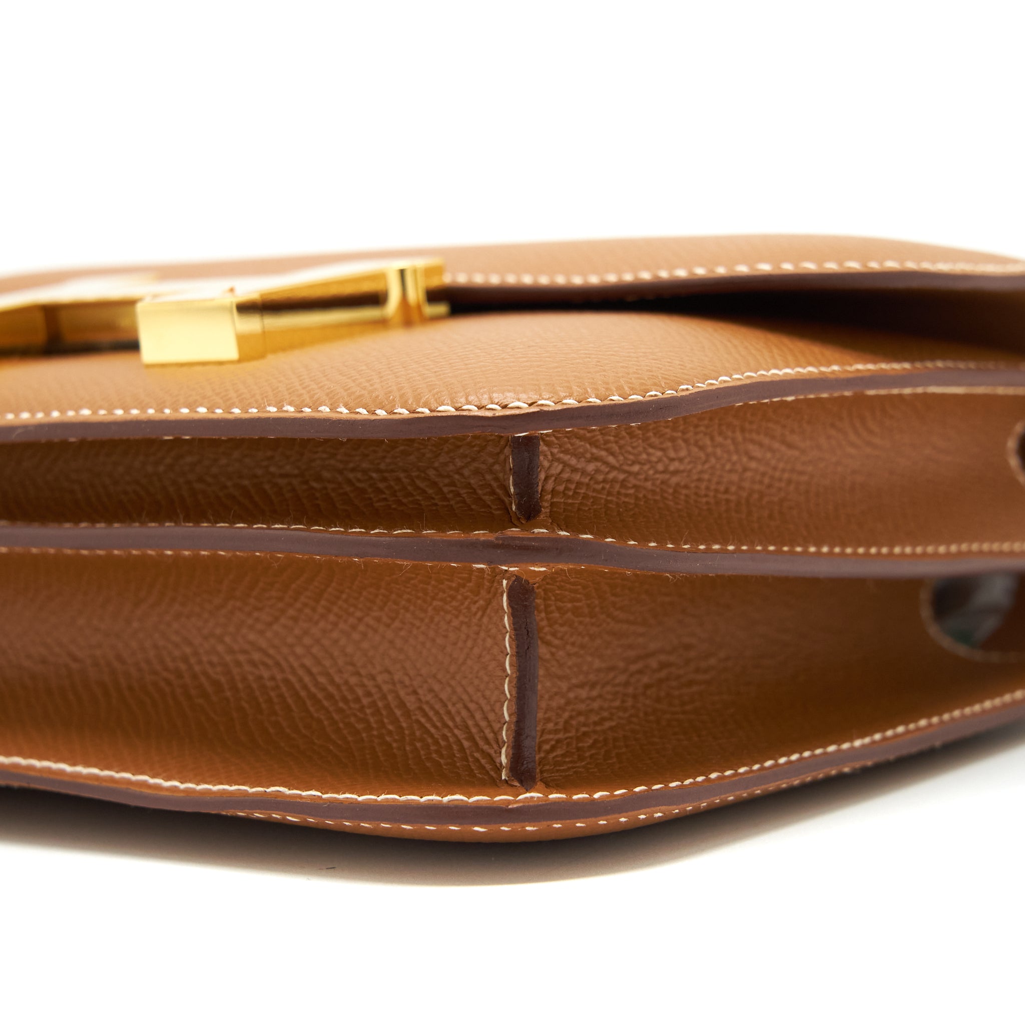 HERMES MINI CONSTANCE EPSOM 37 GOLD GHW