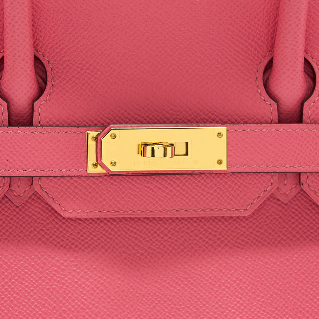 HERMES BIRKIN 30 EPSOM 8W ROSE AZALEE GHW