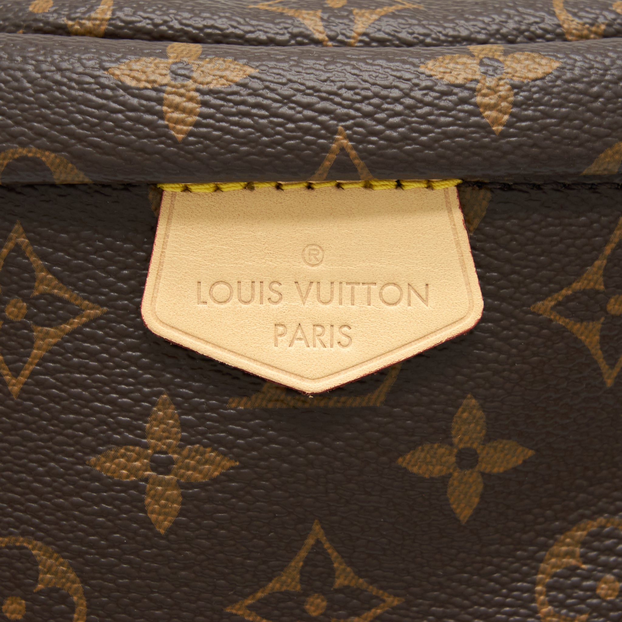 LOUIS VUITTON BUM BAG MONOGRAM CANVAS GHW