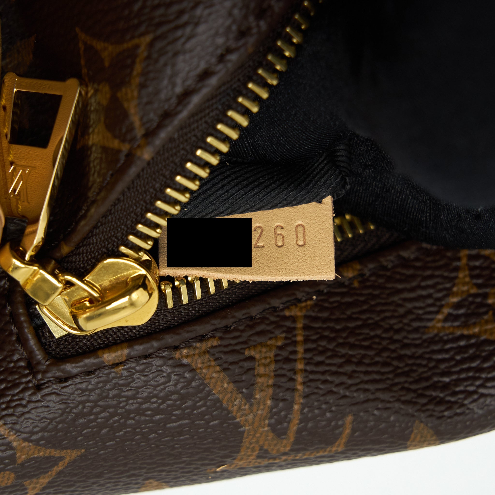 LOUIS VUITTON BUM BAG MONOGRAM CANVAS GHW