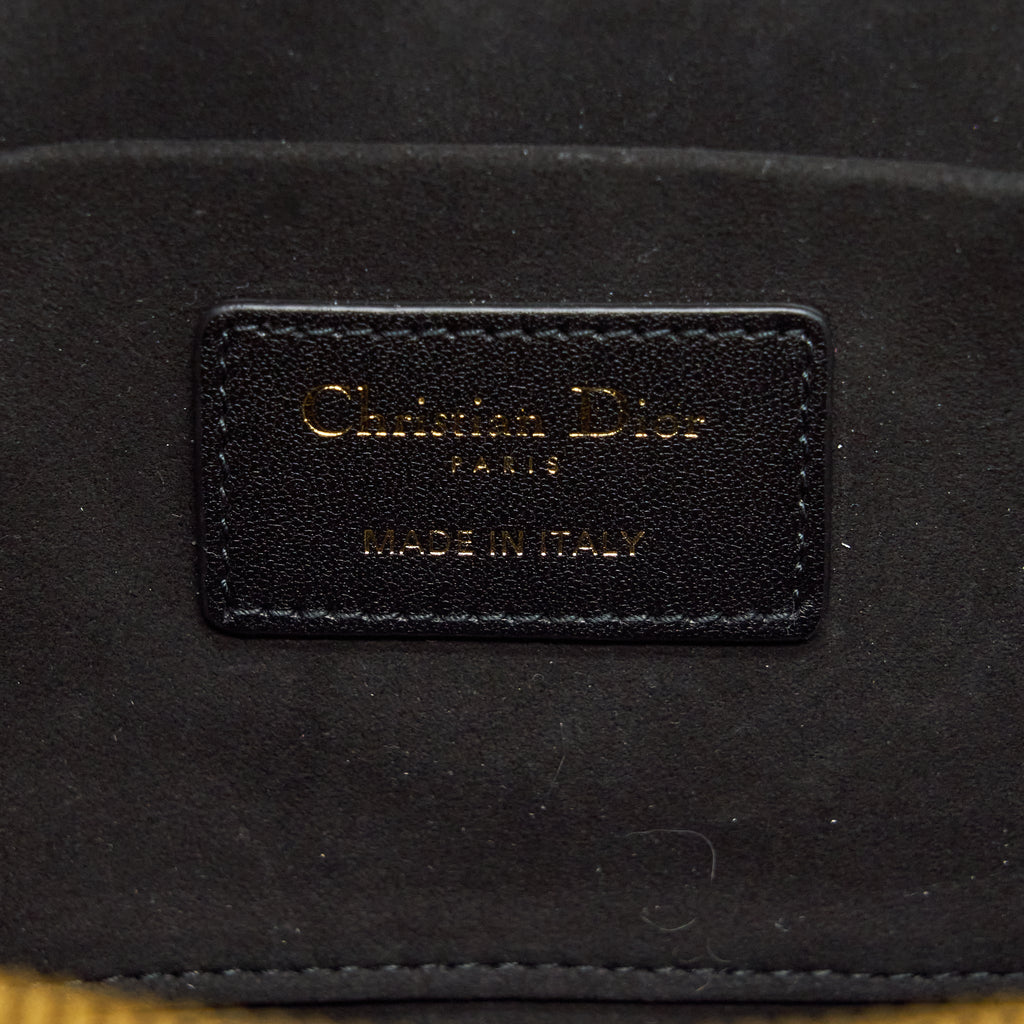 DIOR SMALL DIORTRAVEL VANITY CASE BLACK GHW WITH AN EXTRA TWILLY