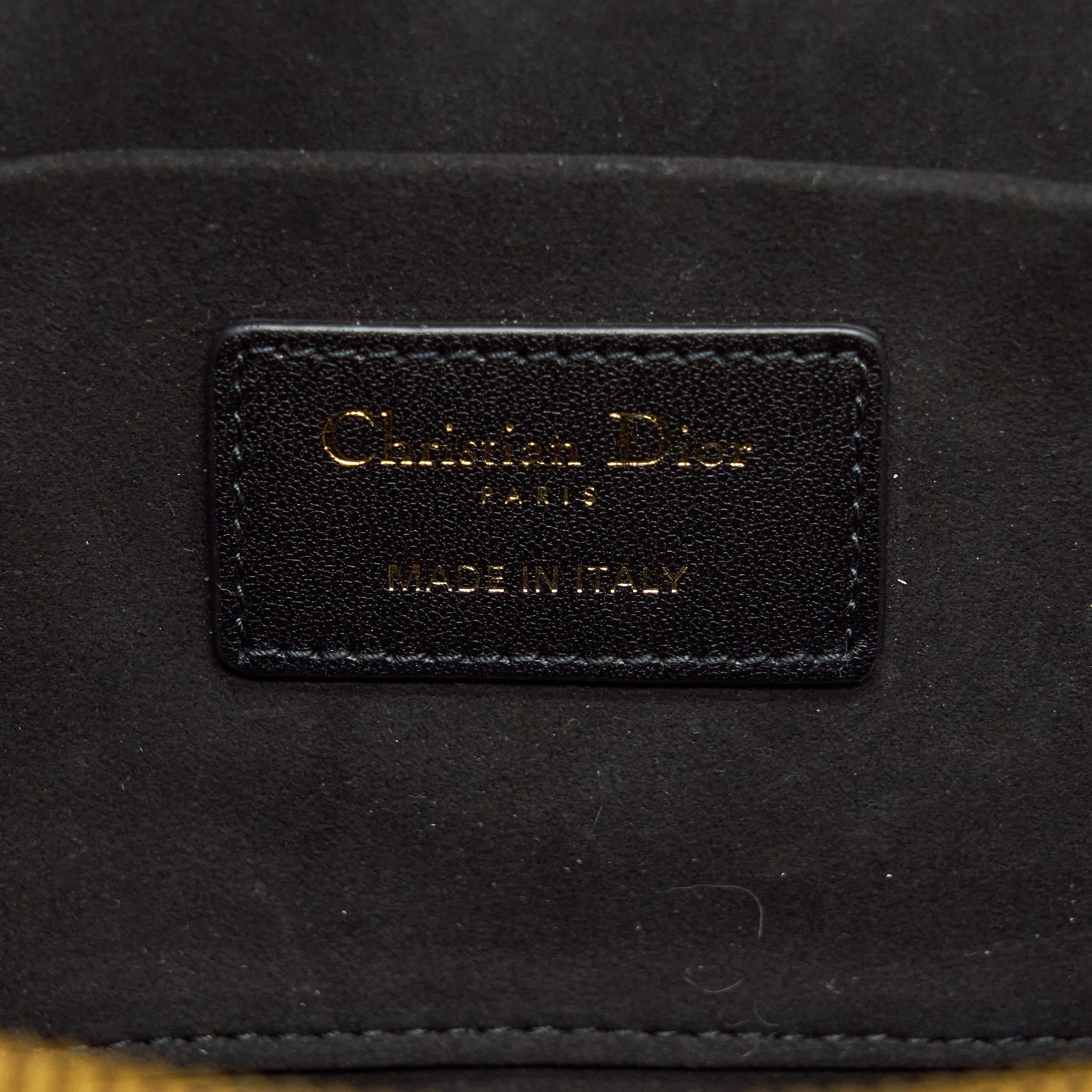 DIOR SMALL DIORTRAVEL VANITY CASE BLACK GHW WITH AN EXTRA TWILLY