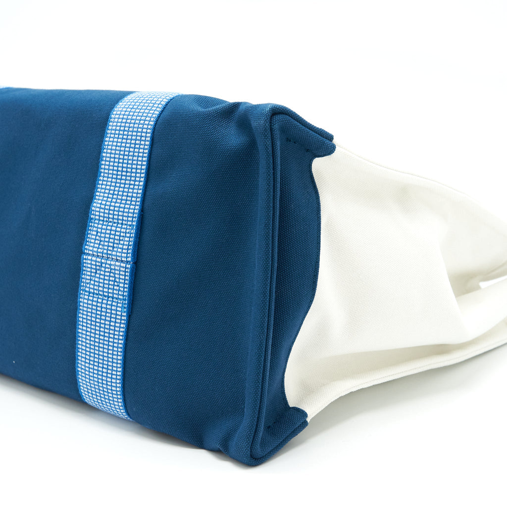HERMES CIRCUS NAPPY BAG BLUE/WHITE