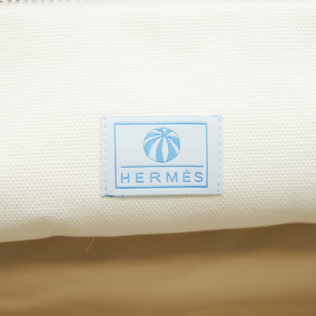 HERMES CIRCUS NAPPY BAG BLUE/WHITE