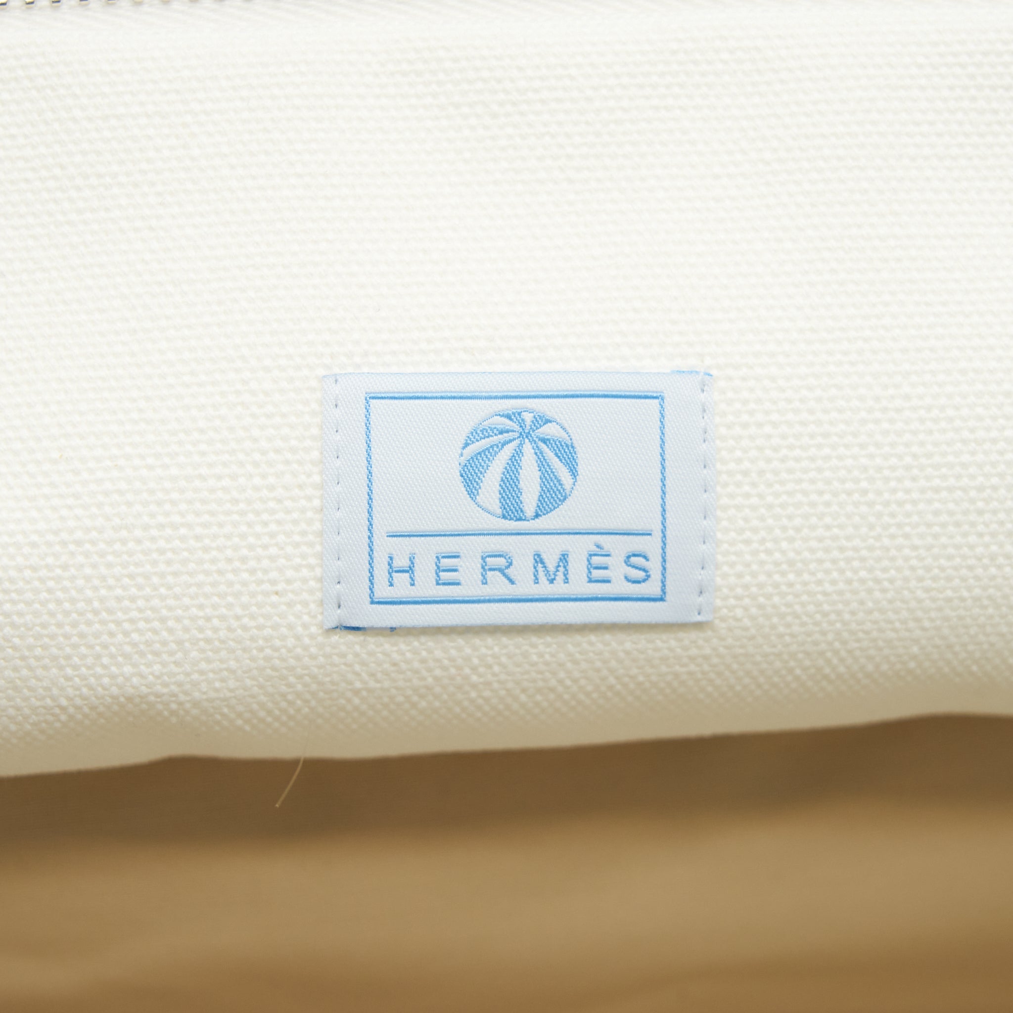 HERMES CIRCUS NAPPY BAG BLUE/WHITE