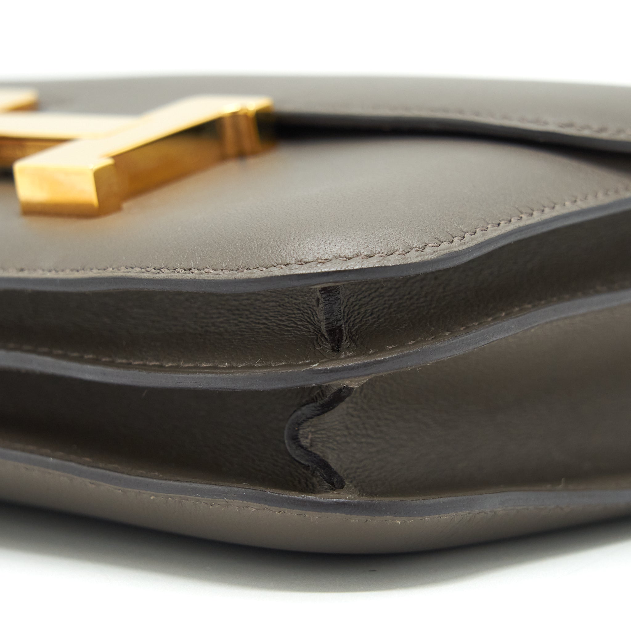 HERMES MINI CONSTANCE SWIFT 8F GRIS ETAIN RGHW