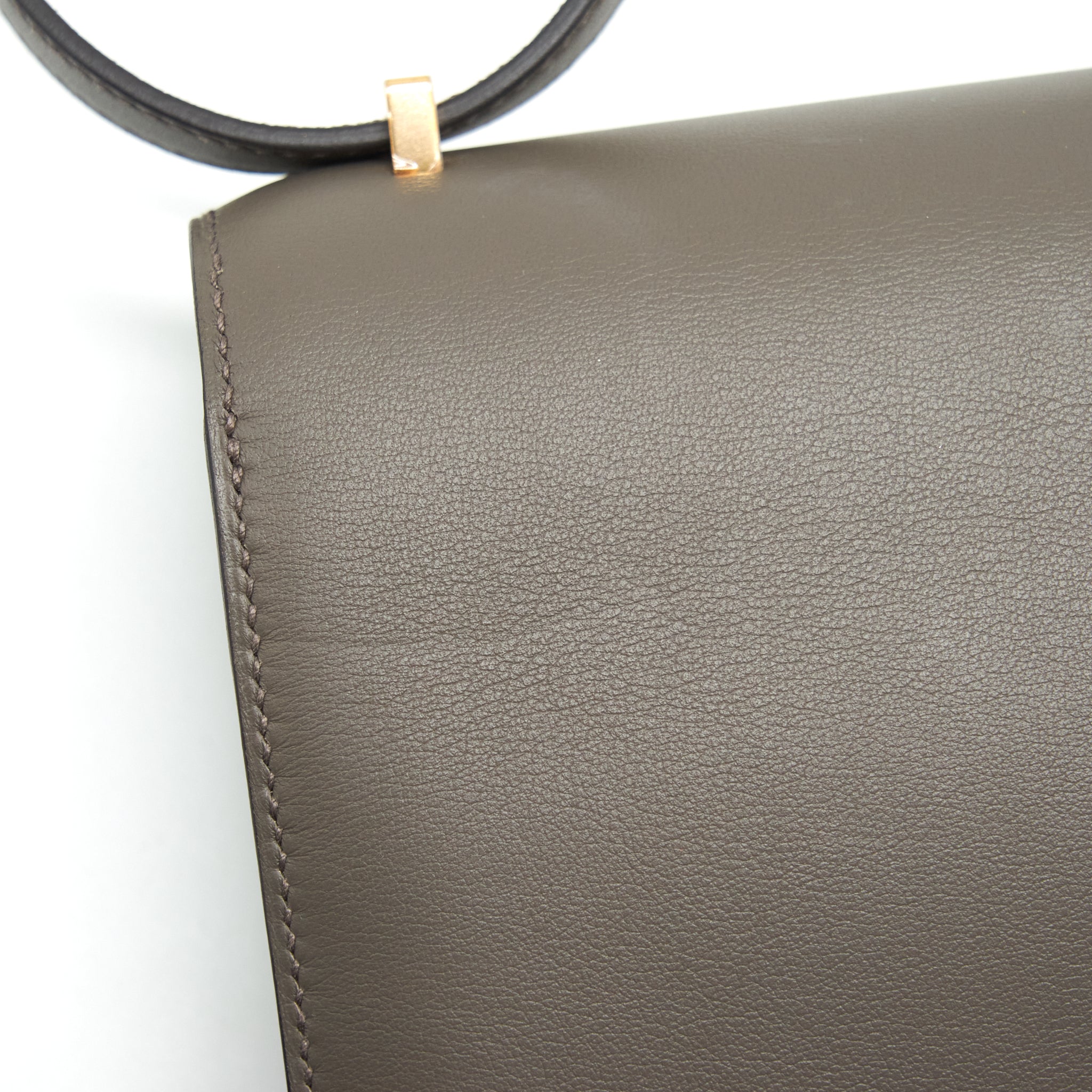 HERMES MINI CONSTANCE SWIFT 8F GRIS ETAIN RGHW