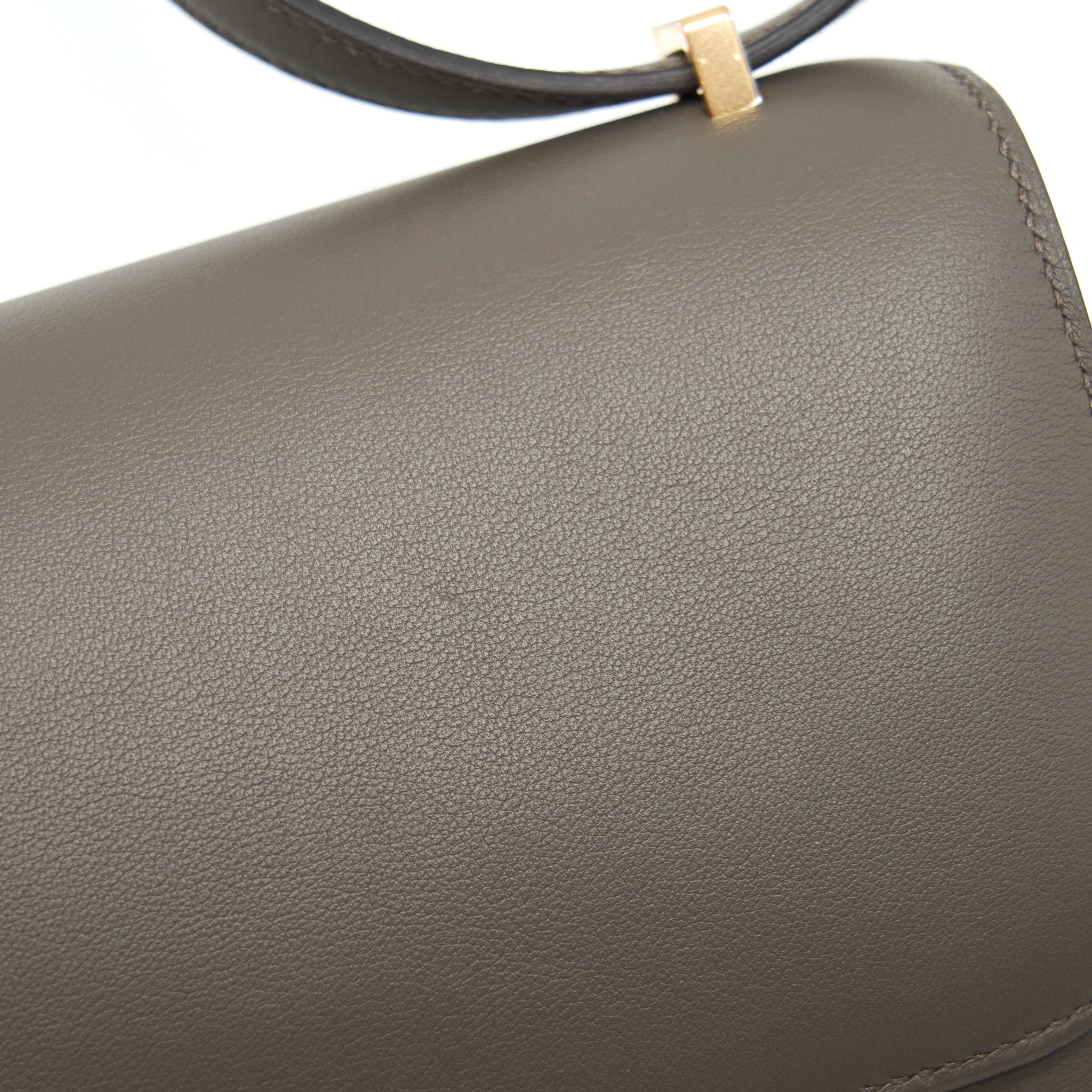 HERMES MINI CONSTANCE SWIFT 8F GRIS ETAIN RGHW