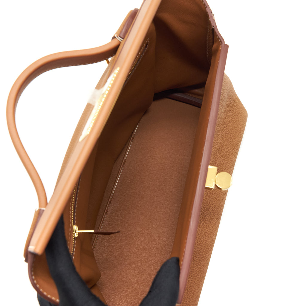 HERMES 2424 24/24 - 29 BAG TUARILLON MAURICE AND SWIFT GOLD GHW