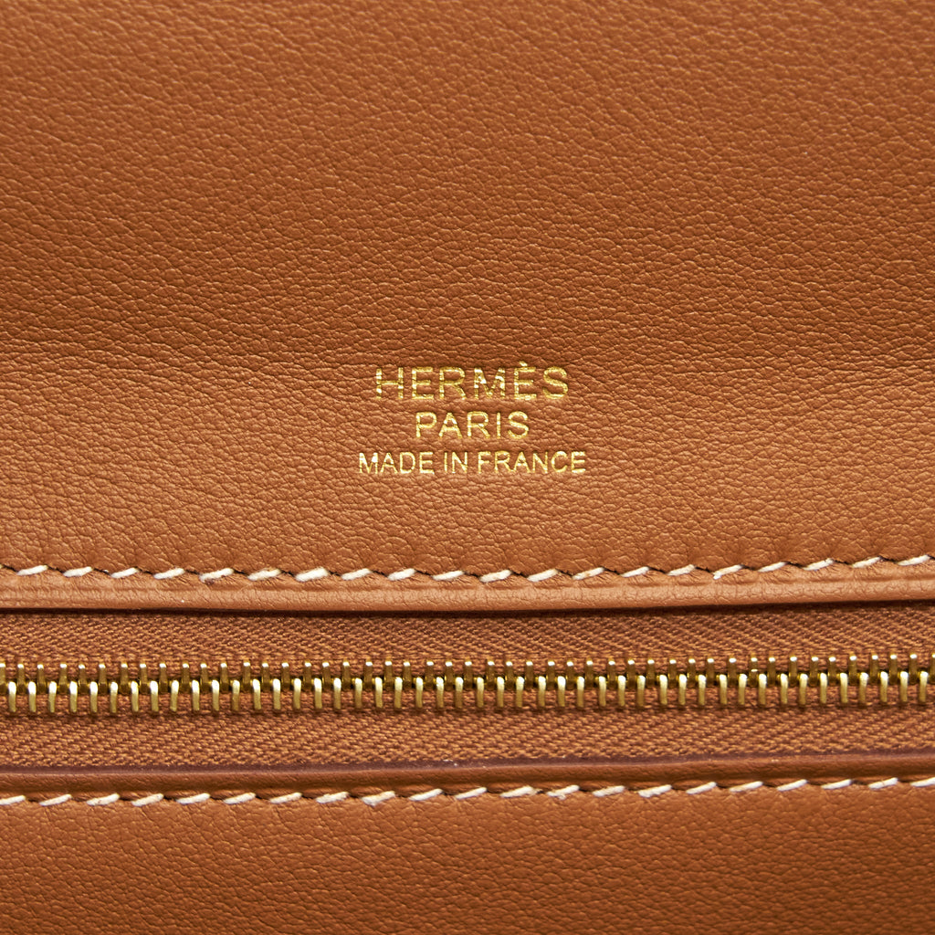 HERMES 2424 24/24 - 29 BAG TUARILLON MAURICE AND SWIFT GOLD GHW
