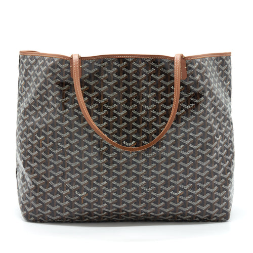 GOYARD SAINT LOUIS TOTE GM BROWN/MULTICOLOUR