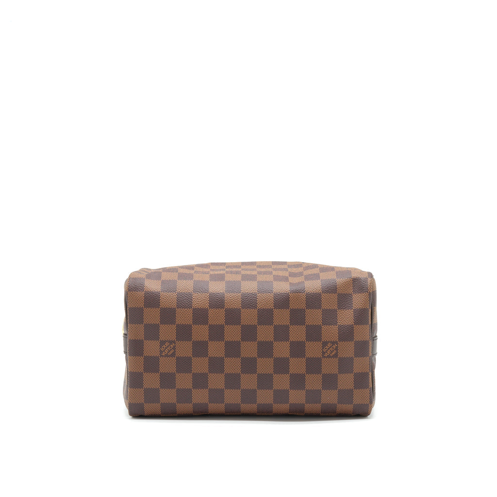 LOUIS VUITTON SPEEDY BANDOULIERE 25 DAMIER EBENE CANVAS GHW
