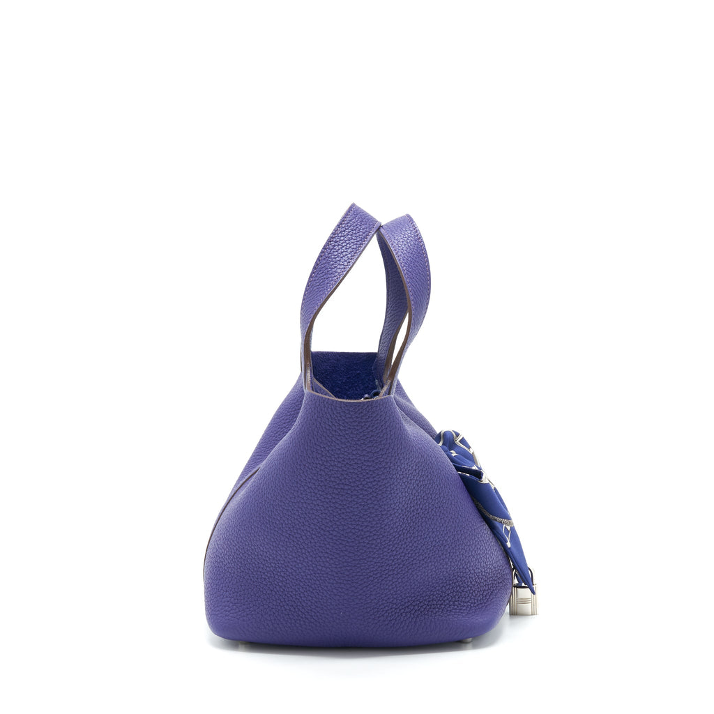 HERMES PICOTIN 18 CLEMENCE 9K IRIS SHW