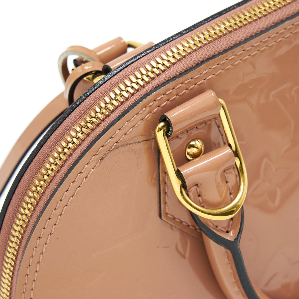 LOUIS VUITTON ALMA BB PATENT PINK GHW