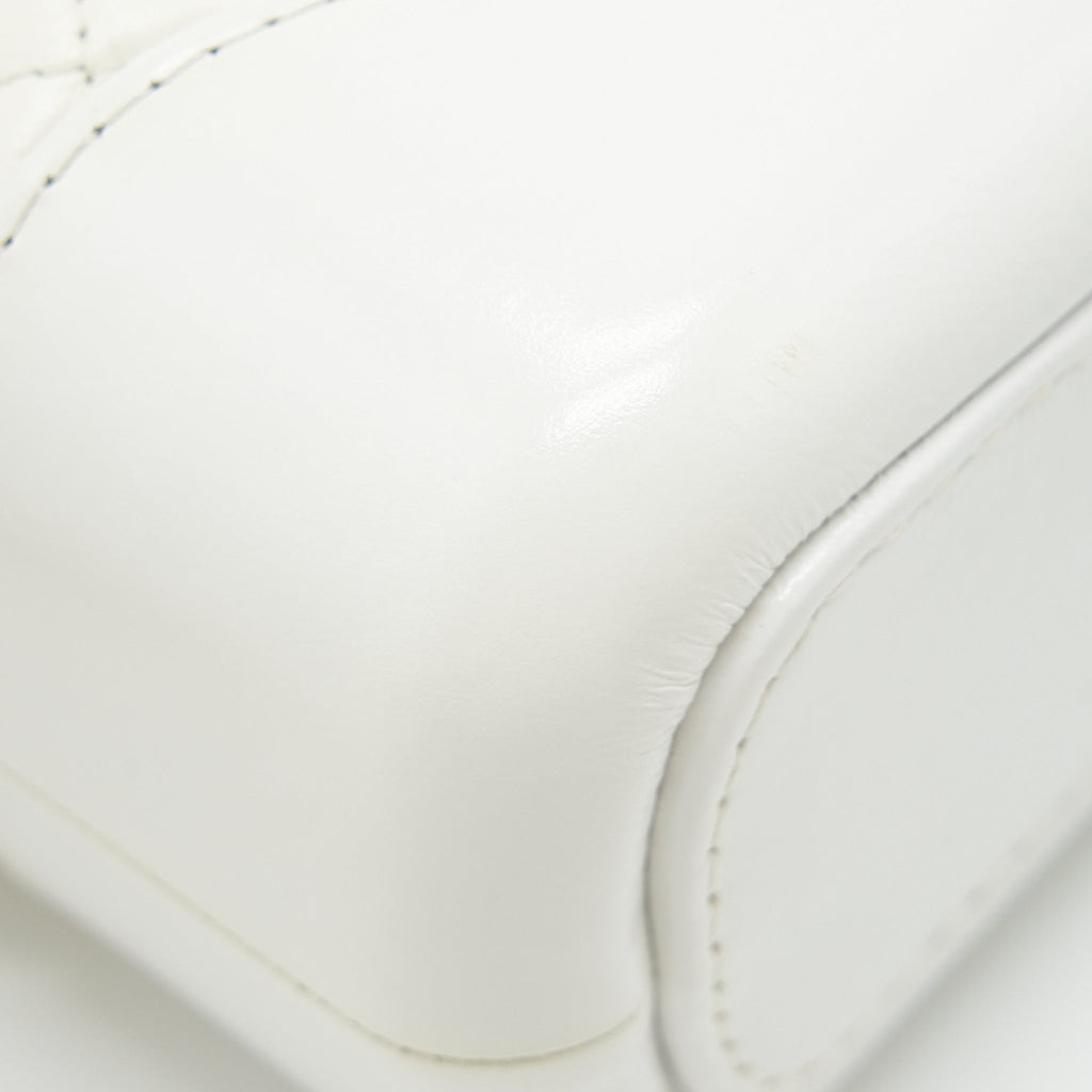 CHANEL SMALL GABRIELLE HOBO BAG CALFSKIN WHITE MULTICOLOUR HARDWARE