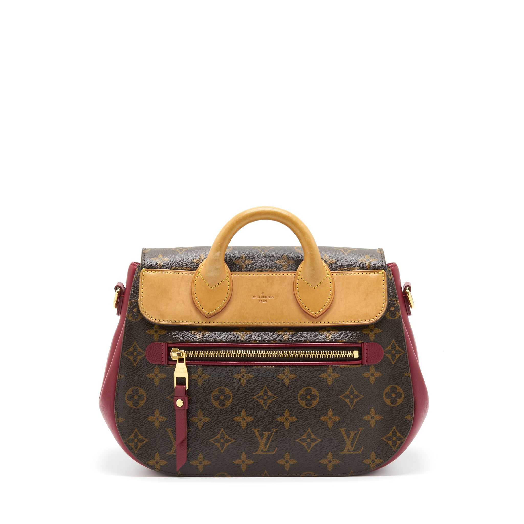 LOUIS VUITTON MONOGRAM BAG WITH LONG STRAP GHW