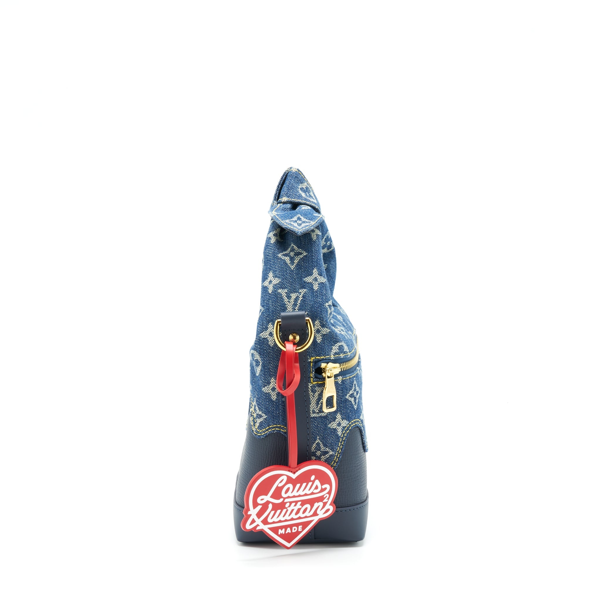 LOUIS VUITTON JAPANESE CRUISER MONOGRAM DENIM / LEATHER BLUE GHW