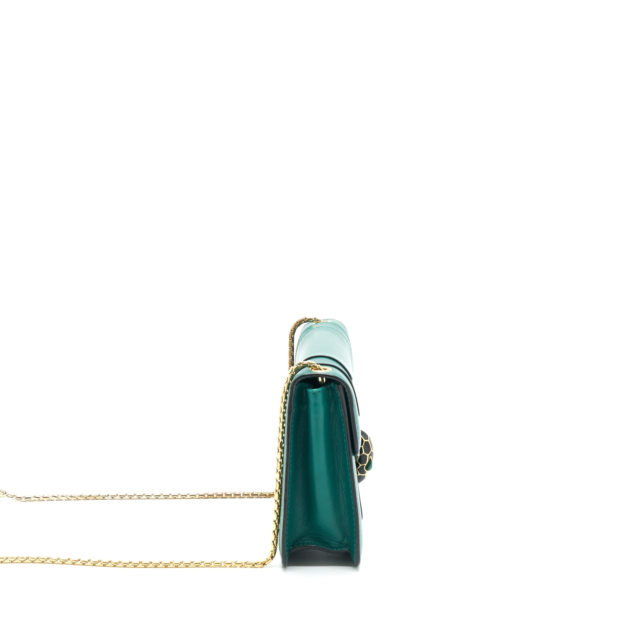 BVLGARI SERPENTI CROSSCODY BAG GREEN