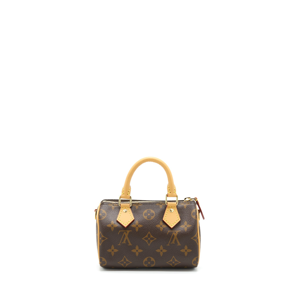 LOUIS VUITTON NANO SPEEDY MONOGRAM CANVAS NEW VERSION