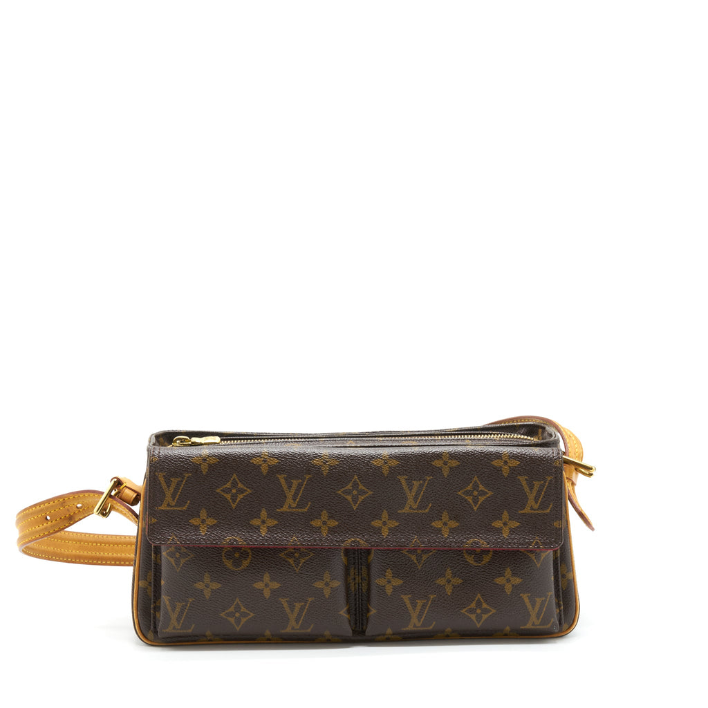 LOUIS VUITTON VINTAGE MONOGRAM SHOULDER BAG GHW