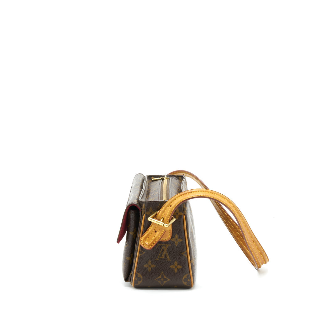 LOUIS VUITTON VINTAGE MONOGRAM SHOULDER BAG GHW