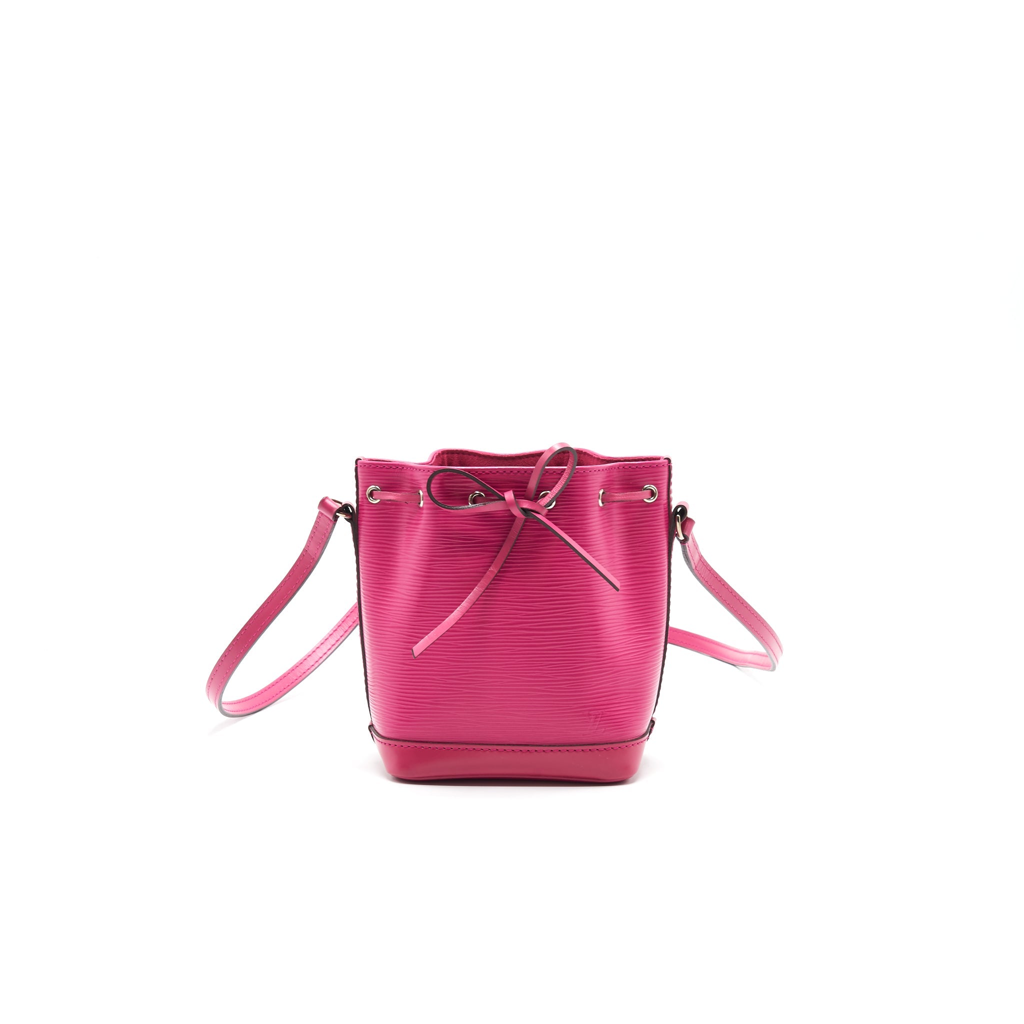 LOUIS VUITTON NANO NOE EPI LEATHER ROSE PINK
