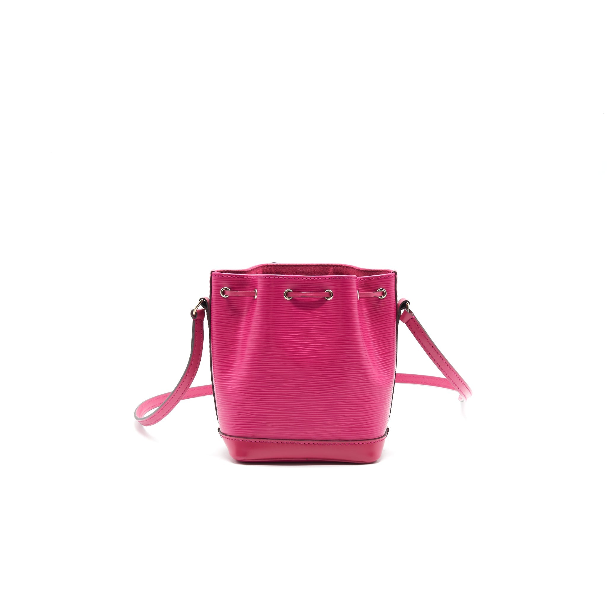 LOUIS VUITTON NANO NOE EPI LEATHER ROSE PINK