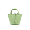 HERMES PICOTIN18 VERT CRIQUET SHW