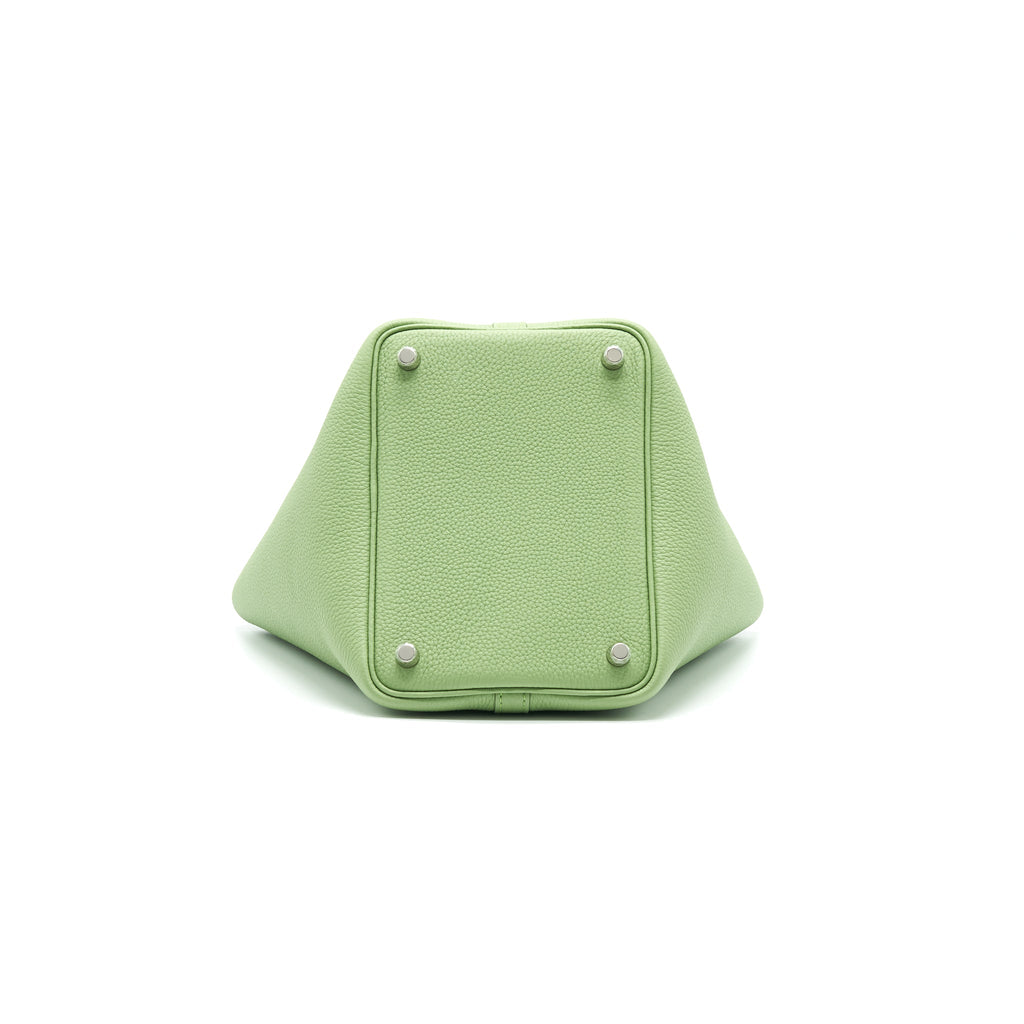 HERMES PICOTIN18 VERT CRIQUET SHW