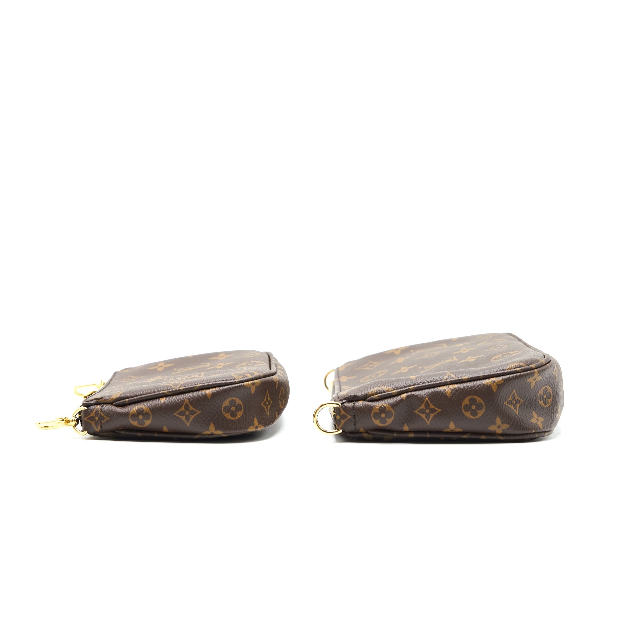 LOUIS VUITTON MULTI POCHETTE MONOGRAM ACCESSORIES KHAKI STRAP