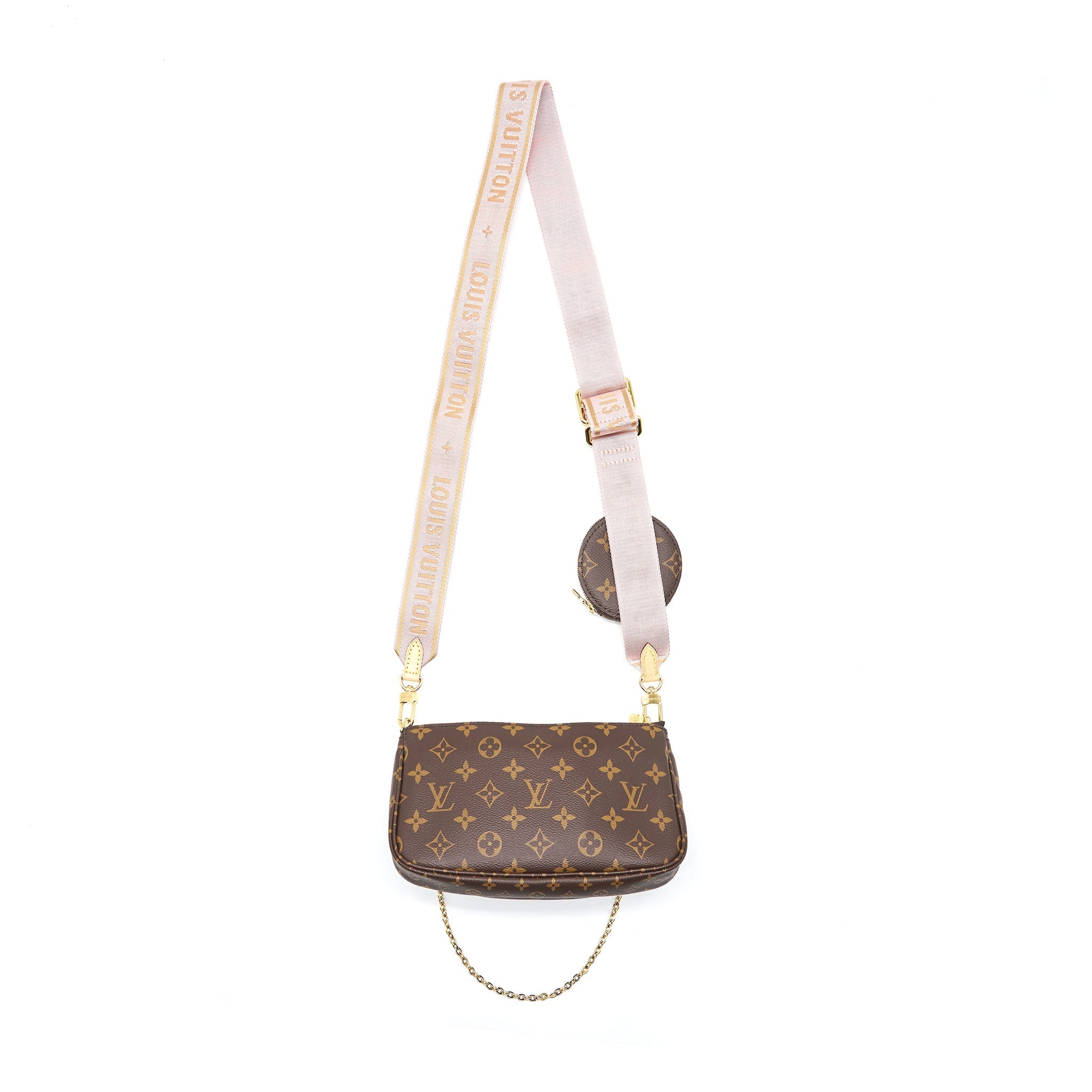 LOUIS VUITTON MULTI POCHETTE ROSE CLAIR
