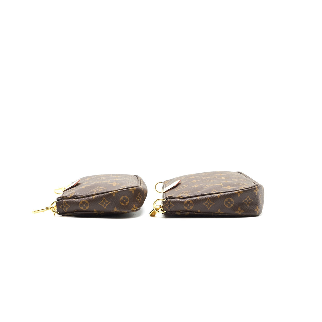 LOUIS VUITTON MULTI POCHETTE ACCESSORIES ROSE CLAIR YEAR 2019