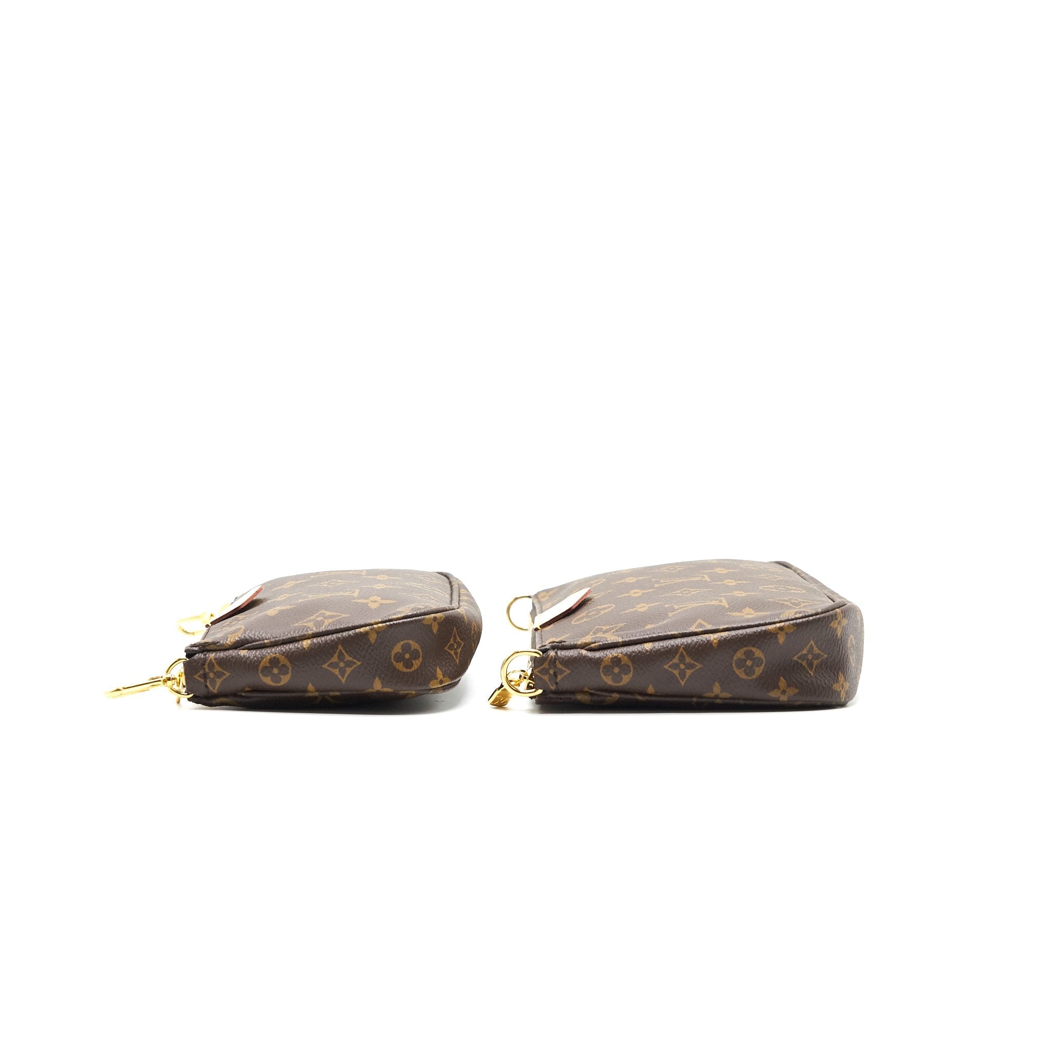 LOUIS VUITTON MULTI POCHETTE ACCESSORIES ROSE CLAIR YEAR 2019