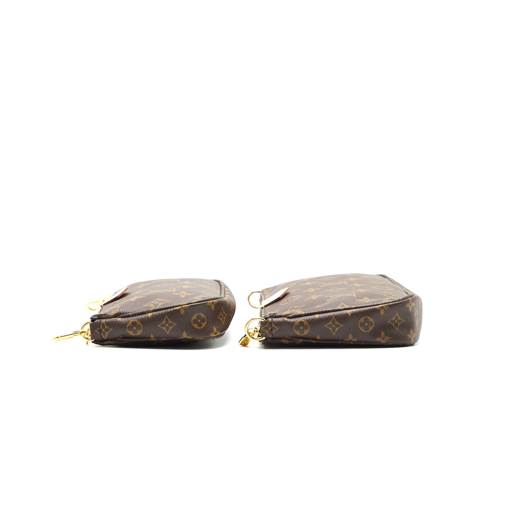 LOUIS VUITTON MULTI POCHETTE ROSE CLAIR
