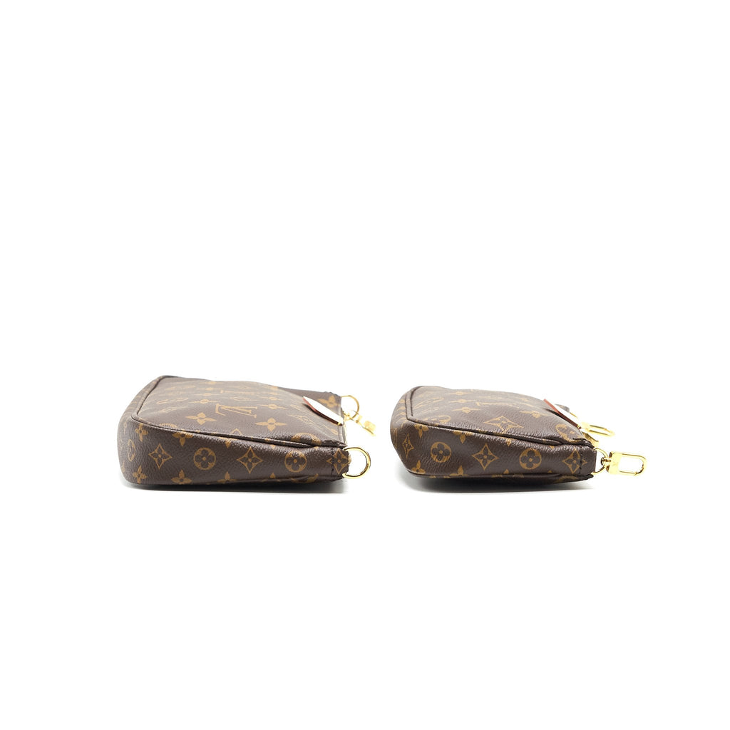 LOUIS VUITTON MULTI POCHETTE ACCESSORIES ROSE CLAIR YEAR 2019