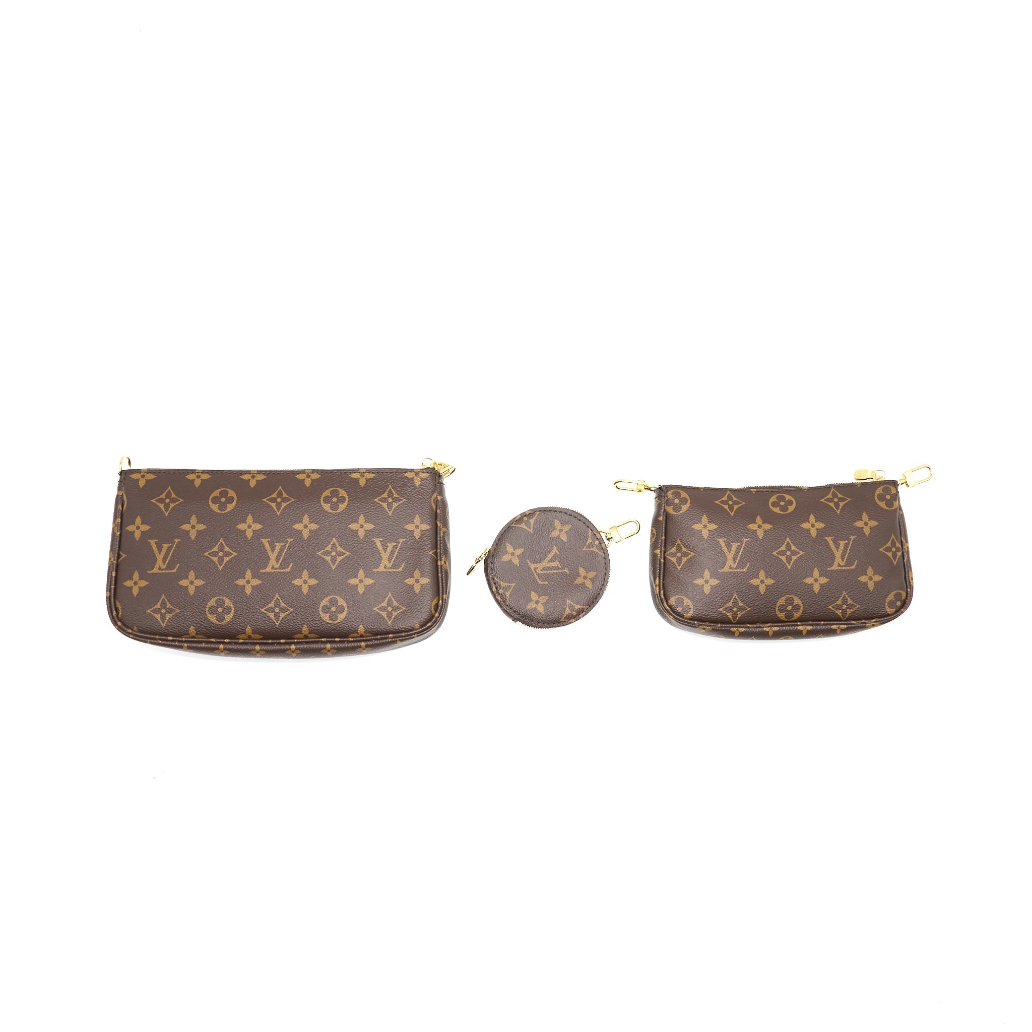 LOUIS VUITTON MULTI POCHETTE ROSE CLAIR