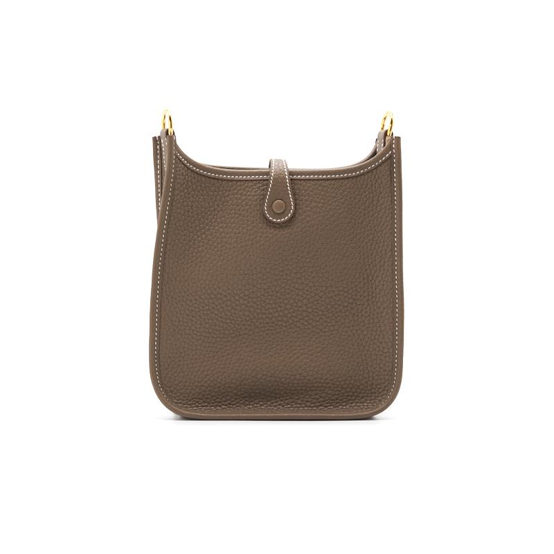 HERMES MINI EVELYNE ETOUPE WITH GHW