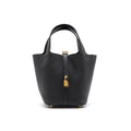 HERMES PICOTIN LOCK 18 BLACK GHW