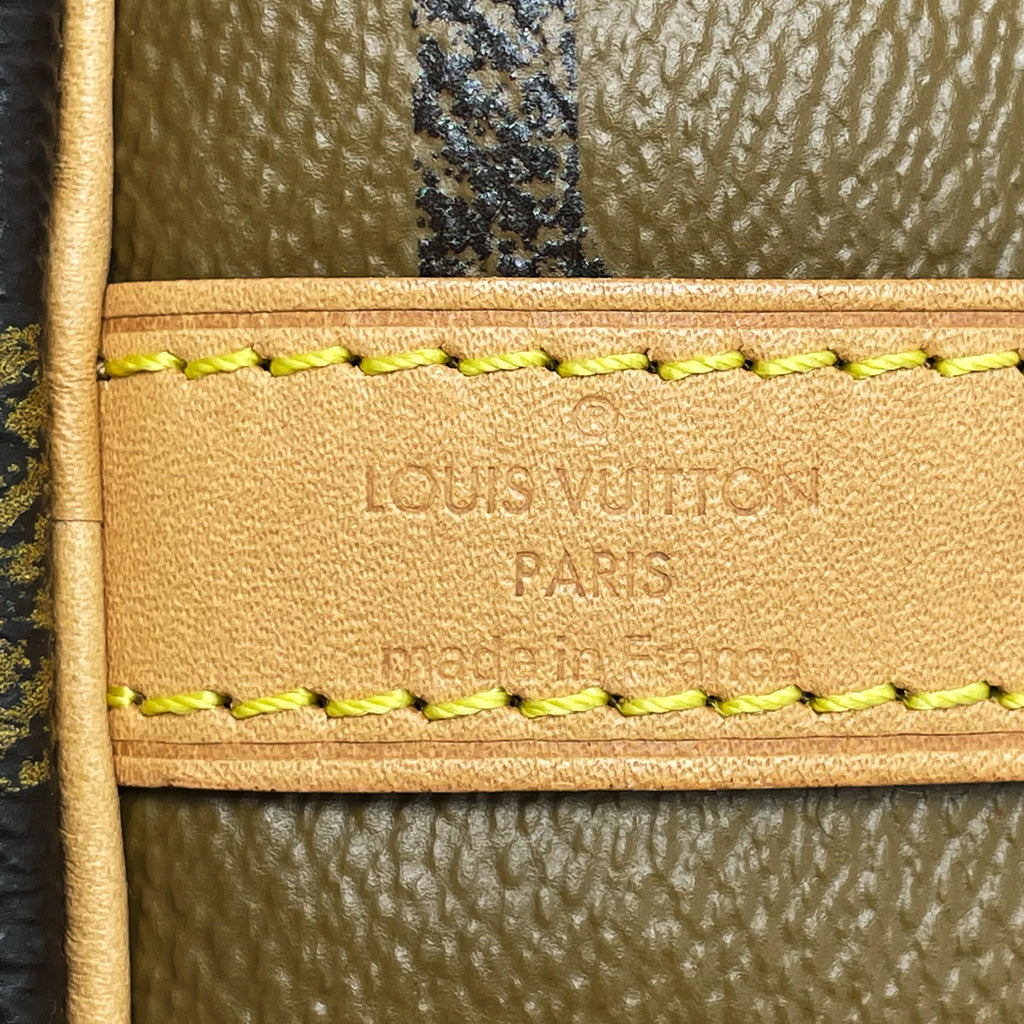 LOUIS VUITTON SPEEDY 30 BANDOULIERE GIANT MONOGRAM REVERSE CANVAS GHW