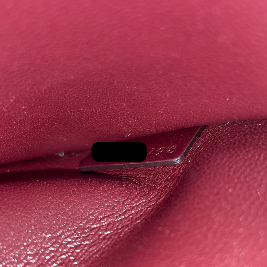 CELINE SMALL 16 BAG LIGHT BURGUNDY CALFSKIN GHW