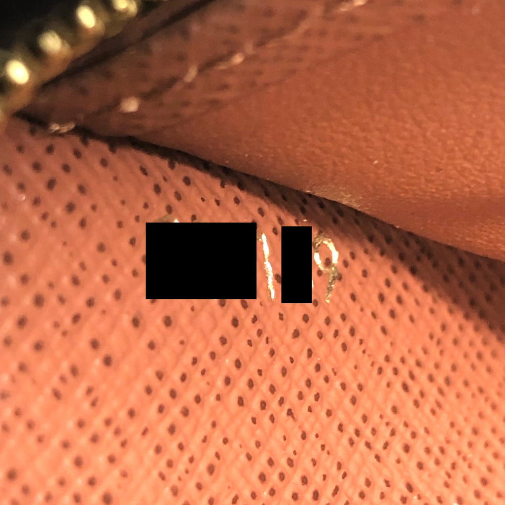 LOUIS VUITTON ZIPPY WALLET MONOGRAM CANVAS BROWN
