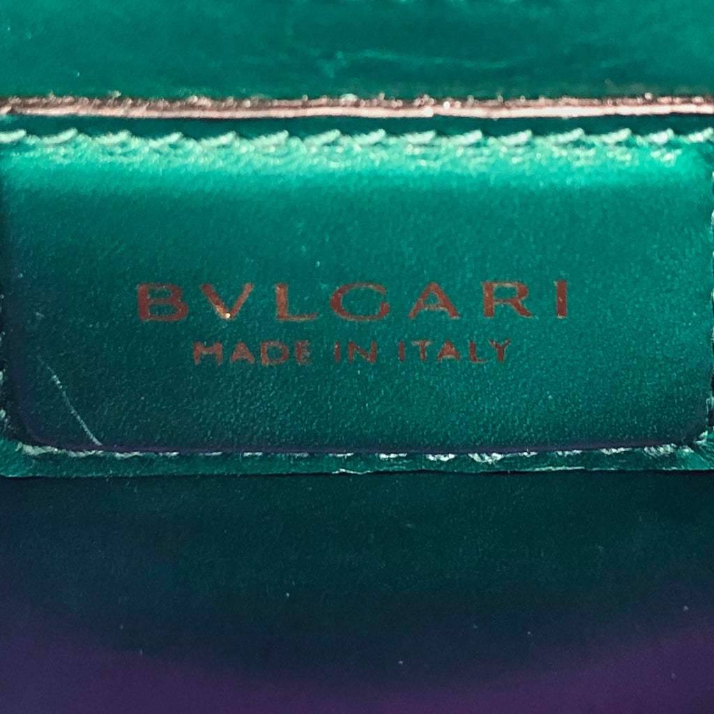 BVLGARI SERPENTI FOREVER CROSSBODY BAG GREEN