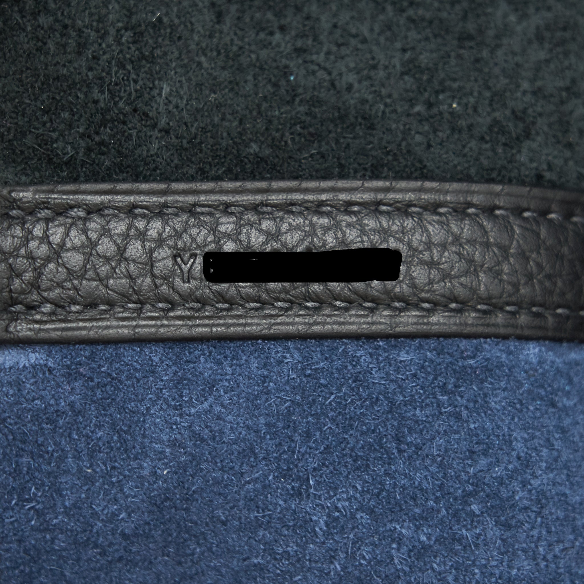 HERMES PICOTIN 18 BLEU NUIT/NOIR/BLUE FRIDA