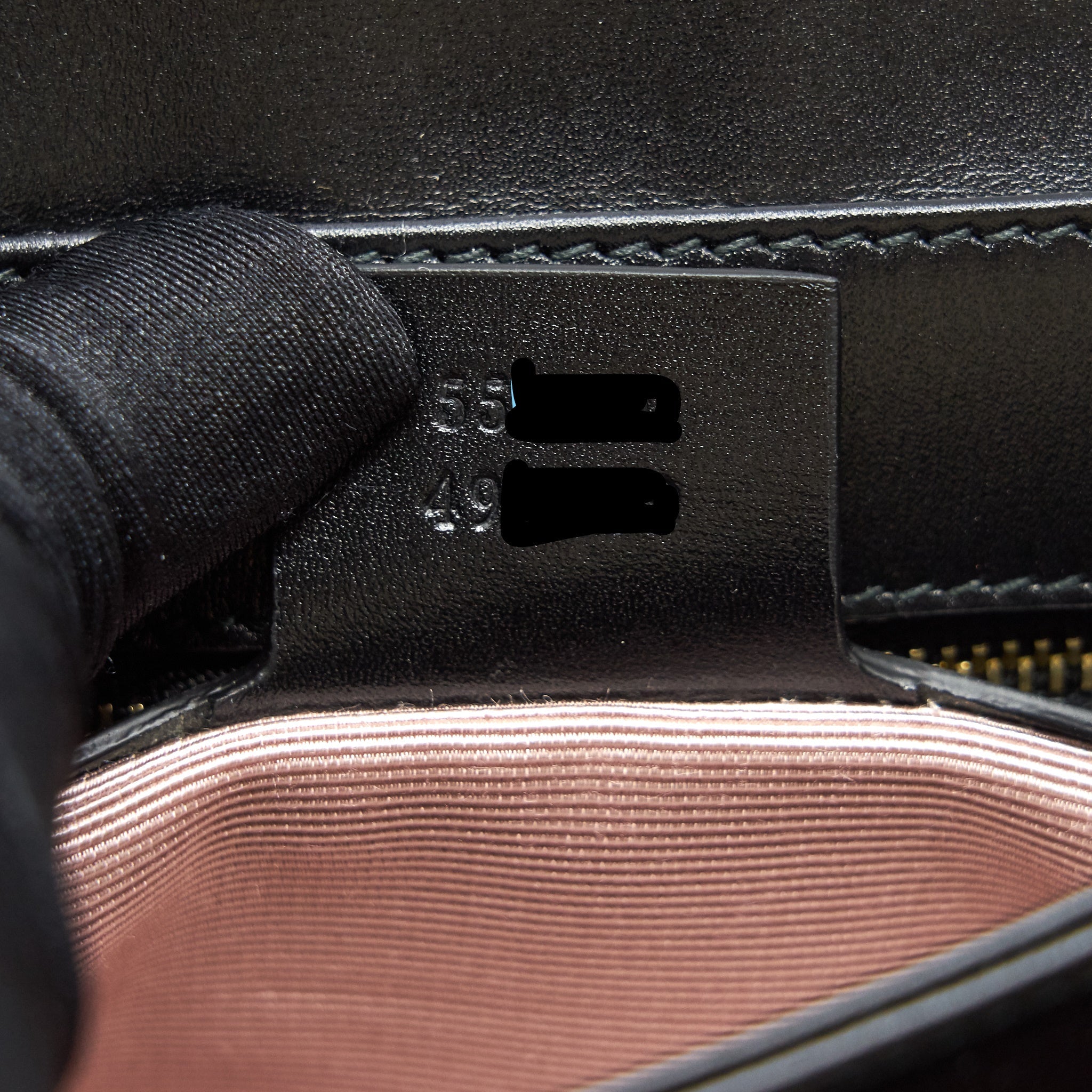 GUCCI ARLI SMALL SHOULDER BAG BLACK GHW