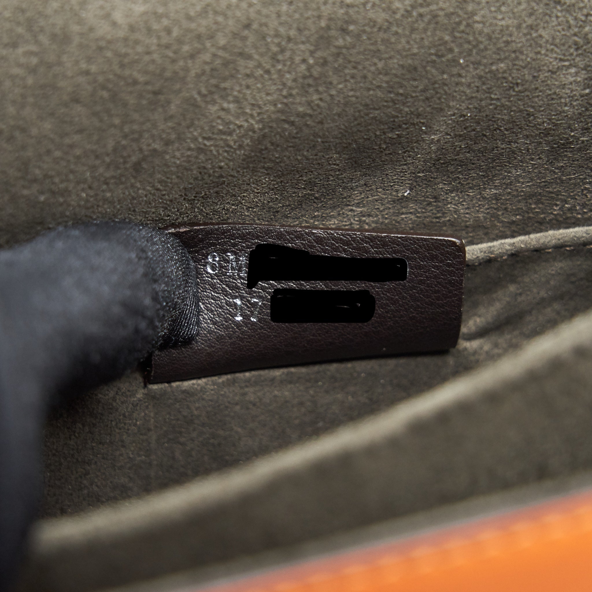 FENDI KAN I SMALL SHOULDER BAG ORANGE