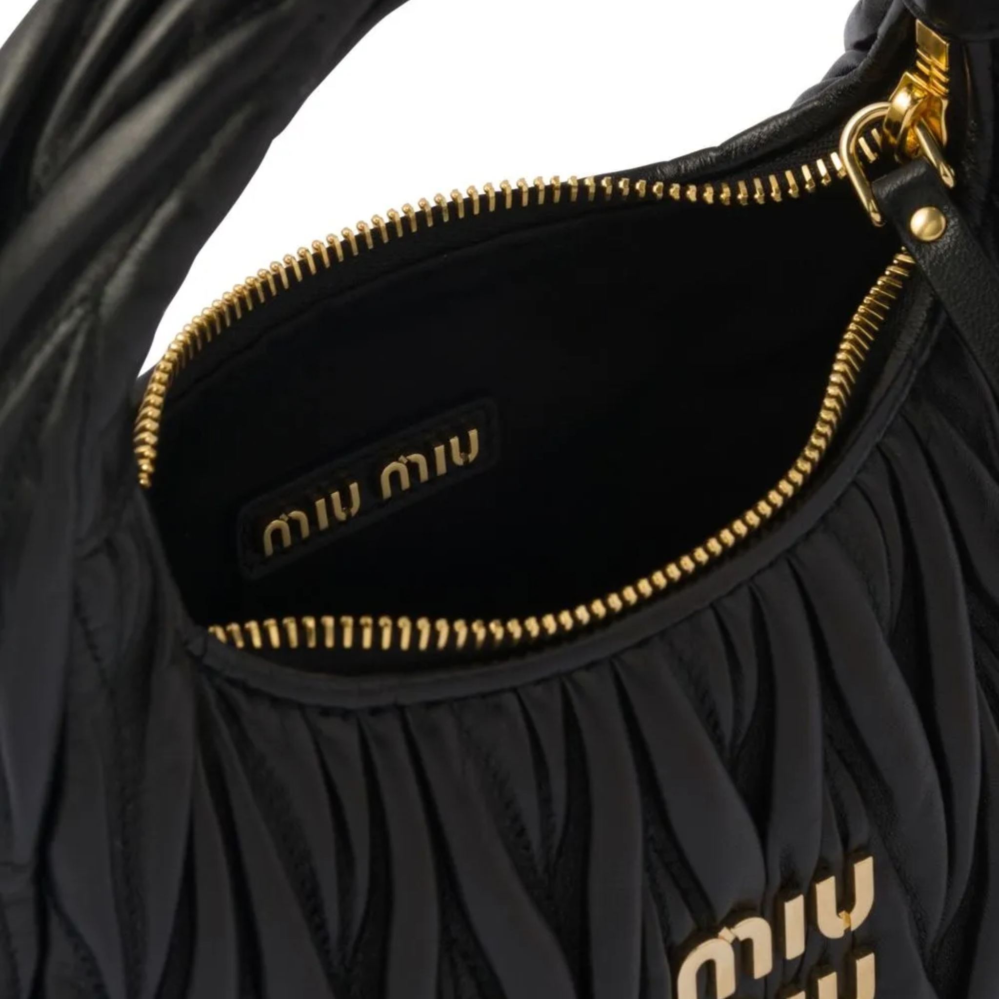 MIUMIU MINI WANDER MATELASSÉ SHOULDER BAG