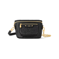 LOUIS VUITTON MINI BUMBAG MONOGRAM CANVAS EMPRIENTE BLACK GHW