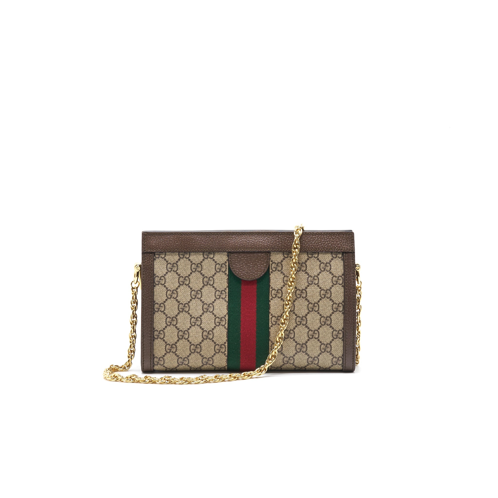 GUCCI OPHIDIA GG SMALL CHAIN BAG