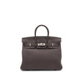 HERMES BIRKIN 25 EBENE/GOLD TOGO SHW