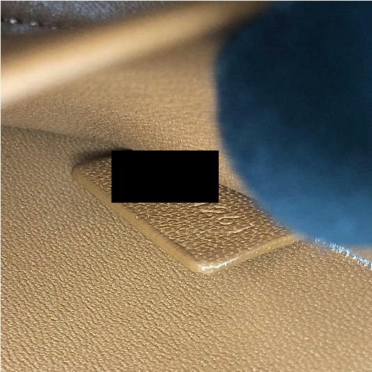 CELINE TRIOMPHE SHOULDER BAG IN TRIOMPHE CANVAS AND CALFSKIN